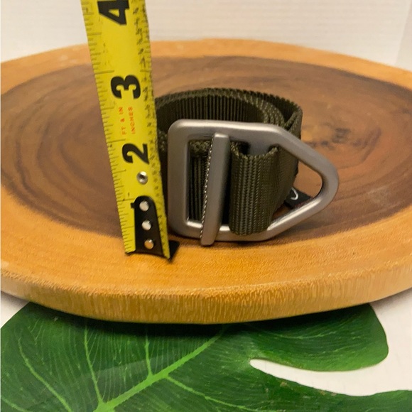 Bison Designs Last Chance Heavy Duty Olive Belt Sz:M - Picture 3 of 11
